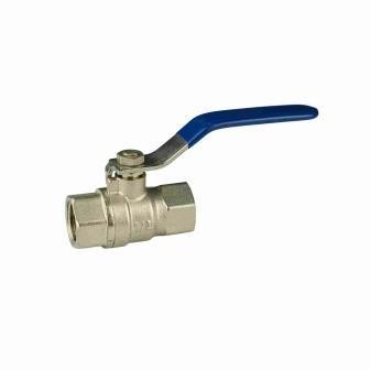 กลั้น CW617N วาล์วบอลทองเหลือง 1/2 นิ้ว ถึง 4 นิ้ว Butterfly Handle Ball Valve