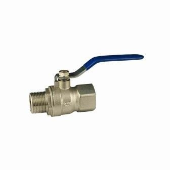 กลั้น CW617N วาล์วบอลทองเหลือง 1/2 นิ้ว ถึง 4 นิ้ว Butterfly Handle Ball Valve