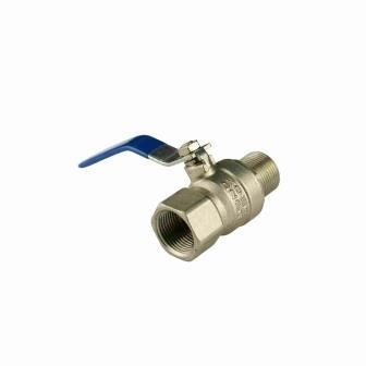 กลั้น CW617N วาล์วบอลทองเหลือง 1/2 นิ้ว ถึง 4 นิ้ว Butterfly Handle Ball Valve