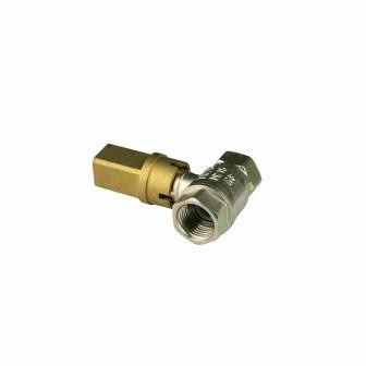 กลั้น CW617N วาล์วบอลทองเหลือง 1/2 นิ้ว ถึง 4 นิ้ว Butterfly Handle Ball Valve
