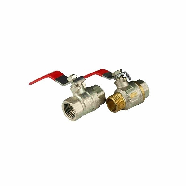 กลั้น CW617N วาล์วบอลทองเหลือง 1/2 นิ้ว ถึง 4 นิ้ว Butterfly Handle Ball Valve